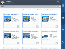 Tablet Screenshot of alexzhaohomes.com